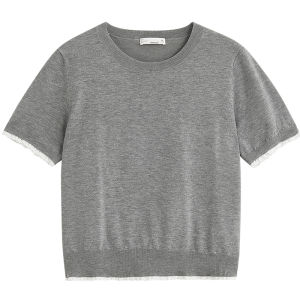 INMAN | Lyocell Lightweight Summer Commuter Short Sleeve Knit Top