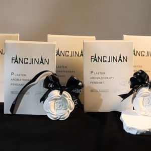 Car Hanging Air Freshener Gypsum Flower Fragrance for Car Styling Aroma Fresh Air Purifier Interior Decorations Ornament