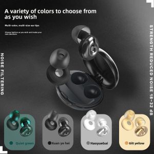 Adjustable Sound Insulation and Noise Reduction Sleep Music Outdoor Earplugs Anti-noise Small Ear Canal Learning