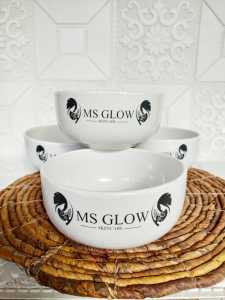 Mangkok Ms glow Kemas Box /Mangkok costume Ms Glow / accesories Ms Glow / Mangkok Costum murah /mangkok keramik Ms Glow