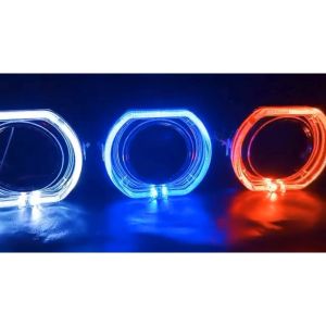 WERACE Shroud 3 inch 2.5 inch Projector BILED BMW FULL Sport Angel Eye Crystal Projie Mobil Motor