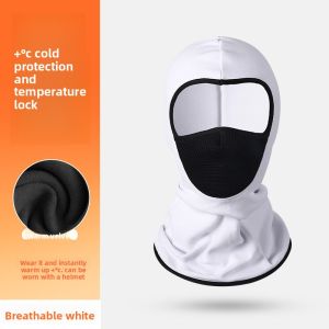Fleece Lined Dralon Motorcycle Riding Warm Face Mask Head Cover Breathable Windproof Cold Resistant for Outdoor Riding