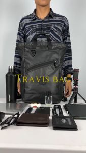 RCKLS.LTD Ransel Travis Backpack Multifungsi Jadi Tote Bag - Ransel Pria Cod