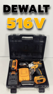 DEWALT บล็อกไร้สาย 2-in-1 360 Nm.รุ่น 516V (AAA) ⚒️ระบบไกปรับหนัก-เบา ควบคุมการขันน็อตได้แม่นยำ⚒️ 💥ส่งเร็ว ตรงปก มีสินค้าพร้อมจัดส่ง 💯🔥🏆(AM)🚩