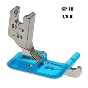1PC SP-18 Right Edge Guide Presser Foot Embedded Line Foot 1/4 3/16 1/8 1/16 1/32 Plastic Industrial Sewing Machine Accessories