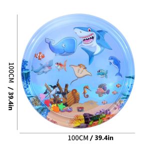 Sensory Water Mat Thickened Sensor Play Water Sensor Cat Mat Pet Supplies Cleaning Cooling Mat Summer Cat Pets Accessories