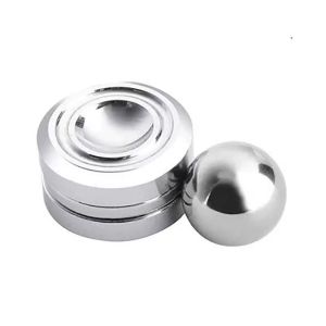 Artificial Satellite Magnetic Gyroscope Stress Relief Toy Finger Spinner Hand Spinner Stress Reliever Toy For Adult Gift