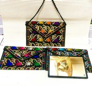tas/clutch  31X21CM clasik lucu
