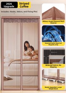 ZTION | Magnetic Anti-mosquito Door Curtain Summer Suitable Easy Install
