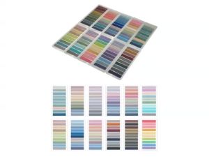 2400pcs Sticky Tabs Page Markers Book Tabs Writable Removable Index Tabs School Office Supplies