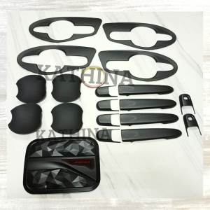 Paket Outer Handle Tank Cover Mobil All New Xenia 2012 Hitam Diamond