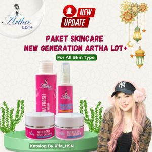 Paket Wajah Artha LDT+ Original BPOM