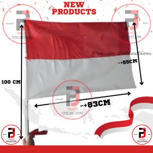 Bendera + Tiang Bendera Indonesia bendera merah putih