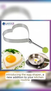 Home Egg Molder: Creative Stainless Steel Omelette & Egg Frying Mold