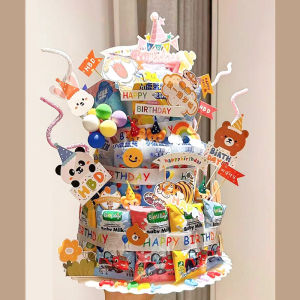 WOWEIAOKUANG | DIY Birthday Party Ambience Cake Model Prop