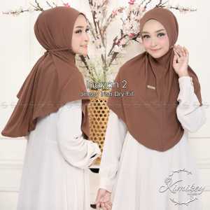 Jilbab Instan Bergo Syria Non Pad Inayah Bahan Jersey Irish By Kimikey