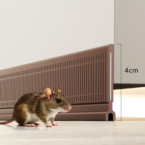 93cm Anti Bite Door Bottom Seal Strip with Steel Plate Self-adhesive Windproof Dustproof TPE Weather Stripping Double Layer Seal
