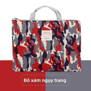 BAG AND GO | Túi Đựng Hồ Sơ Kinh Doanh Chống Nước A4 Có Dây Kéo
