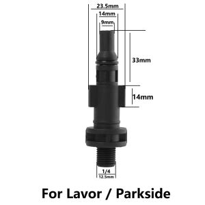 Pressure Washer Fitting Adapter Snow Foam Lance Adapter G1/4 Quick Release Connector Foam Nozzle for Karcher Bosch Lavor AR