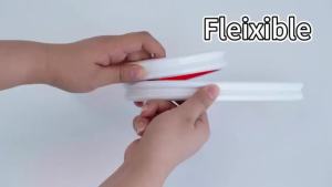 2M Soft Wall Decorative Line Self-adhesive Skirting Decorative Strips Tile Wall Stickers Anti-collision Moulding Line