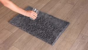 Thảm Tắm Sợi Microfiber Siêu Mềm Mại Chống Trơn Trượt Thấm Hút Nước Giặt Máy Được Chất Liệu Chenille Nhanh Khô Mềm Mại Dành Cho Phòng Tắm