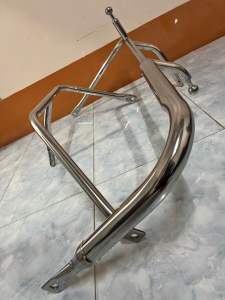 NEWขาอ้วน DECA270-320 ขากระจกทรงเสี่ยขาเบียดโครตนิ่ง แข็งแรงจัด สอดกันสั่นวิ่งเป็นร้อยยังนิ่ง สแตนเลส304 สวยทน***รับประกันเหมือนเดิม***🇯🇵