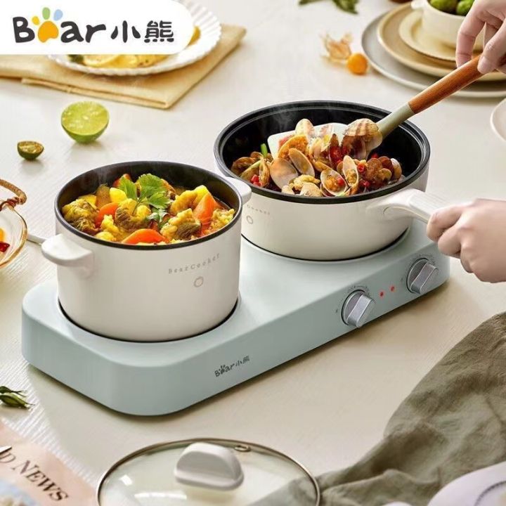 Bear Two-cooktop Multifunctional all-in-one pot electric cooking pot ...
