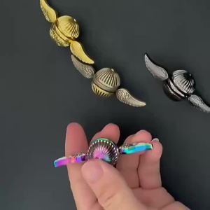 New Colorful Fidget Spinner Zinc Alloy Stress Relief Toy Finger Spinner Wholesale Creative Metal Spinner