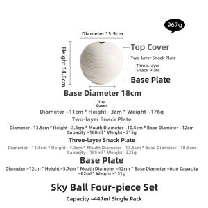 YOGEHOME | Home & Commercial High-Grade Ceramic Dinnerware Set