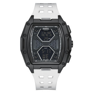 Mark Fairwhale | Barrel-shaped Waterproof Sports E-Watch for Men and Students
