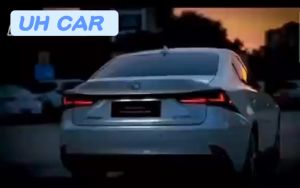 LX656 LEXUS IS250 IS300 IS350 2013-2020 DYNAMIC LIGHT BAR TAIL LAMP WITH REAR CENTRE LIGHT GARNISH