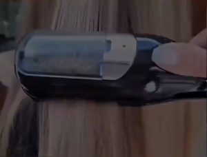 【Spot goods】Auto Split Ends Trimmer Split End Remover Hair Trimmer 2-in-1 Hair Clipper Hair Edge Multi-functional Hair Crusher Hair 头发分叉修剪器2合1