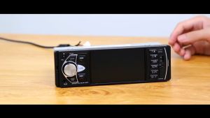 COD Kklusb Tape Mobil Audio Bluetooth MP5 Parkir Monitor 4.1 Inch Full Bass 12 24 Volt Aki - Hitam