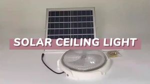 100% Original solar lights indoor ceiling lights inside the house solar LED waterproof with solar panel remote control