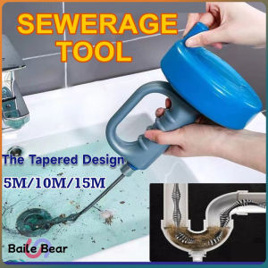 Drain Unblocker Tool Clog Flexible Auger Snake Rod SinkTub Sewer Plumbing Drain cleaner clog remover