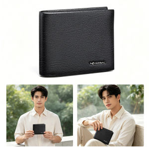 MENSPE Mens Wallet Cash Slot Simple Short Wallet Soft PU Business Wallet Retro Wallet Multi-Card Position Wallets Travel Purses Coin Pouch ID Credit Cards Holders