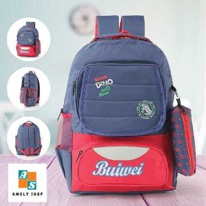 LRPD LP 397 - Tas Punggung Ransel Backpack Sekolah Anak Laki-Laki Model Smiggle Bahan Dinir