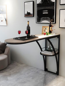 Modern Minimalist Rock Panel Small Bar Counter Partition Cabinet for Living Room And Balcony Creative Wall-Mounted Design Home Furniture