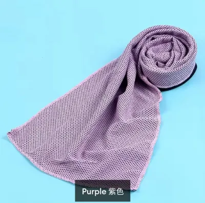 Sports Sweat Towel Gym / Running Quick Dry Cooling Towel Cold Towel 30×80cm