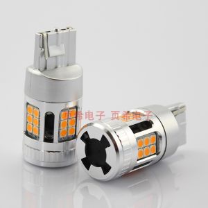 Đèn LED báo rẽ chống nhấp nháy Sửa đổi màu san hô Dây đơn WY21W 7440 1156 Chân nghiêng PY21 cho ô tô