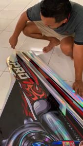 STIKER DECAL MOBIL INNOVA PAJERO BRV TERIOS CALYA SIGRA MOBILIO PANTHER GRATIS CUSTOM NAMA