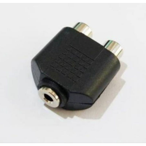 RCA Female to Female 3.5mm Stereo Audio Konverter Jack Audio Converter