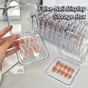 Manicure Packaging Box Acrylic Press on Nail Box Empty Nail Box Jewelry Display
