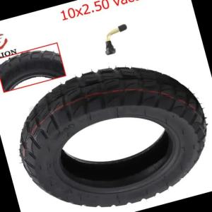 10x2.50 Tubeless Wear-Resistant High-Quality Vacuum Tire Ideal for 10 Inch Electric Scooter Inflatable Wheel Tubes