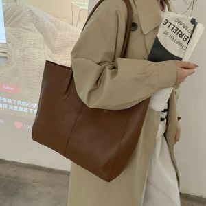 NALLCHEER กระเป๋าสะพาย กระเป๋าสะพายผญ กระเป๋าสะพายผู้หญิง กระเป๋าแฟชั่น วินเทจเกาหลีแฟชั่นแบบใหม่กระเป๋าเอกสารอเนกประสงค์ INS กระเป๋าสะพายไหล่ความจุขนาดใหญ่ กระเป๋าสะพายข้างผญ