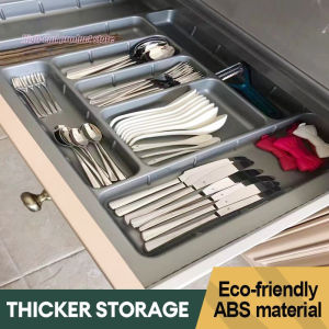 Kitchen Cutlery Spoon and Fork Organizer Rack Drawer Organizer Utensil Flatware Tray Fits for Pull Out Kitchen Cabinet1