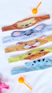 Shafiyyah.sarban Baby Eye Mask/ Kacamata Jemur Baby Karakter Lucu/ Penutup Mata