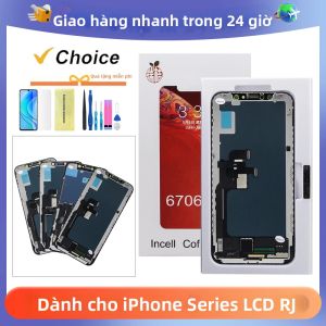 Màn Hình LCD Cảm Ứng INCELL RJ Series Bộ Phận Lắp Ráp Số Hóa Cho iPhone X XS XR 11 12 13 14 15 16 17 Pro Max Plus Thay Thế Điện Thoại Di Động