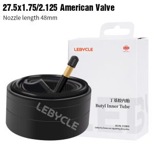 LEBYCLE | LEBYCLE Bicycle Inner Tube 20-27.5 Inch Road Bike Tyre 32/33/48/60mm AV F/V Schrader Presta Valve Butyl Inner Tube Bike Parts