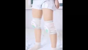 Baby Crawling Knee Pads Breathable Kids Safety Crawling Elbow Cushion Non Slip Toddlers Leg Warmer Knee Alas Bahu Bayi Alas Siku Baby